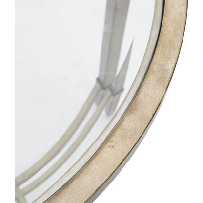 Table de Bout Copia - Argent Antique