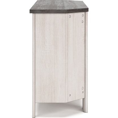 Meuble TV d'angle Dorrinson - Bicolore