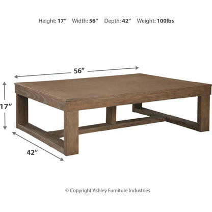 Table basse Cariton - Gris