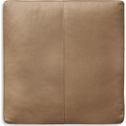 Pouf d'appoint surdimensionné Bandon - Caramel