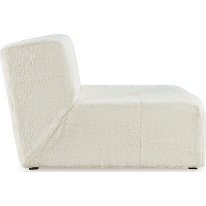 Fauteuil d'appoint Brettner - Ivoire