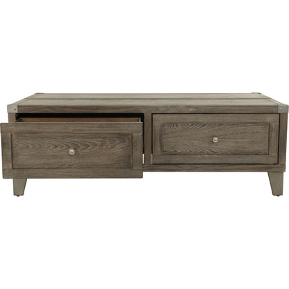 Table basse Chazney - Brun rustique