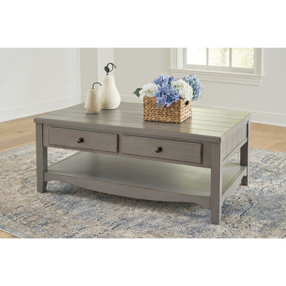 Table basse Charina - Gris antique