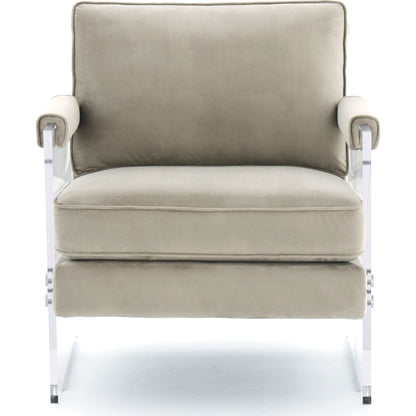 Fauteuil d'appoint Avonley - Taupe