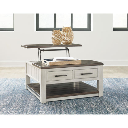 Table basse Darborn - Gris/Marron