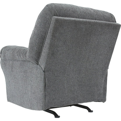Fauteuil inclinable à bascule Allmaxx - Étain
