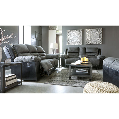 Causeuse inclinable Earhart avec console - Ardoise