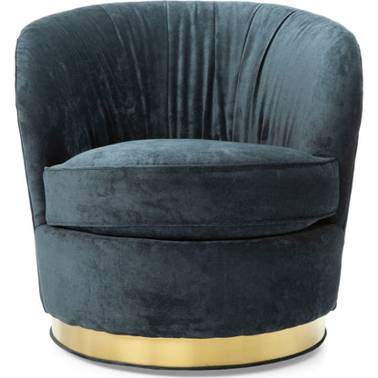 Chaise pivotante Allison - Capri Blueberry