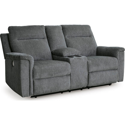 Causeuse inclinable électrique Barnsana avec console