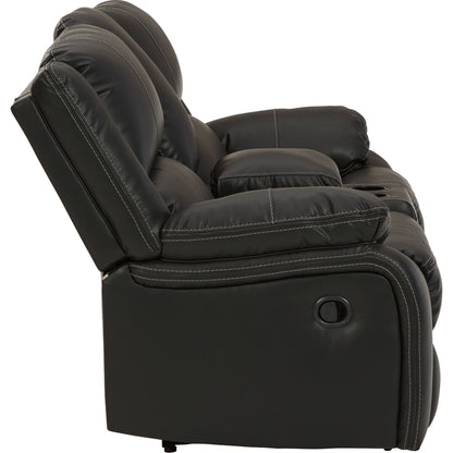 Causeuse inclinable avec console Calderwell - Noir