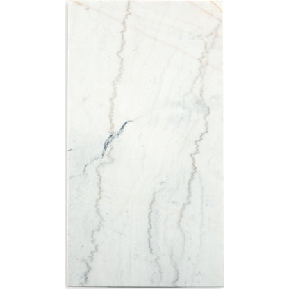 Table basse Burkhaus - Blanc/marron foncé