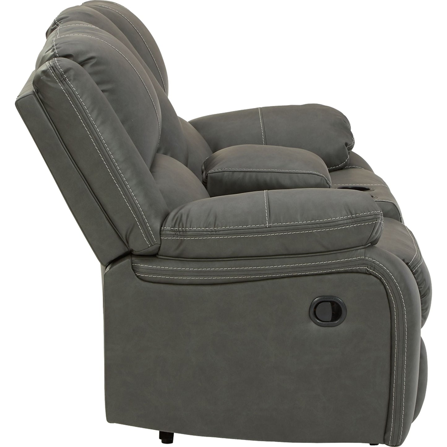 Causeuse inclinable avec console Calderwell - Gris