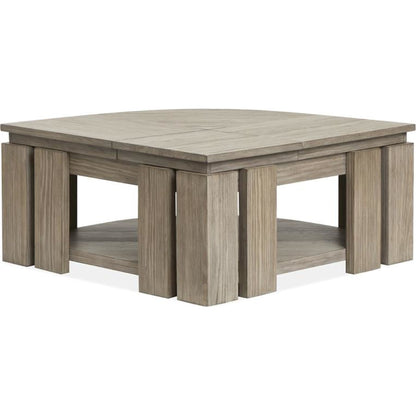 Table basse Conrad - Gris Stone Harbour