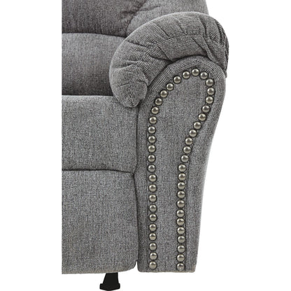 Fauteuil inclinable à bascule Allmaxx - Étain