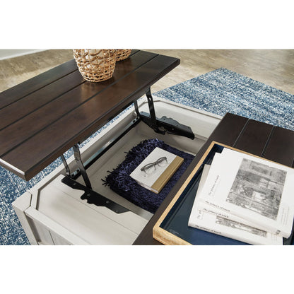 Table basse Darborn - Gris/Marron